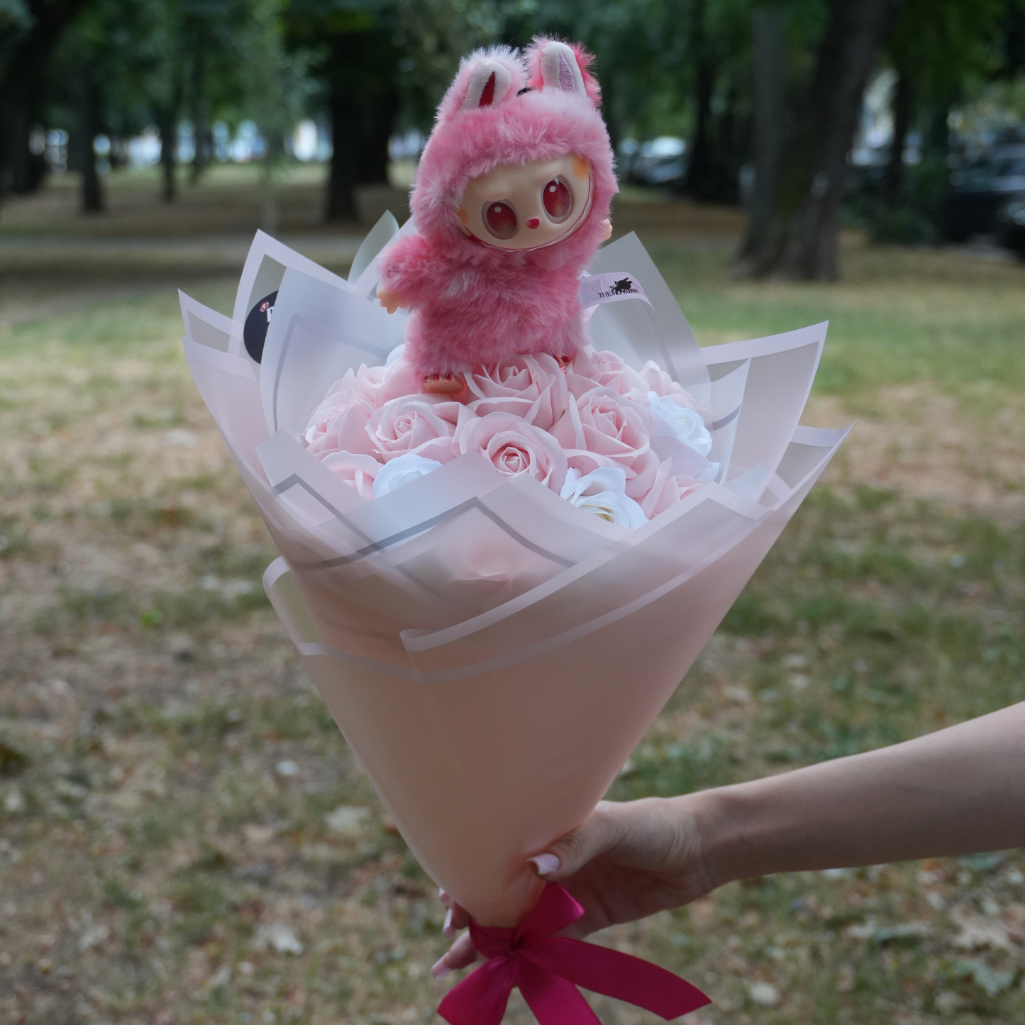 Buchet Păpușă Labubu Premium