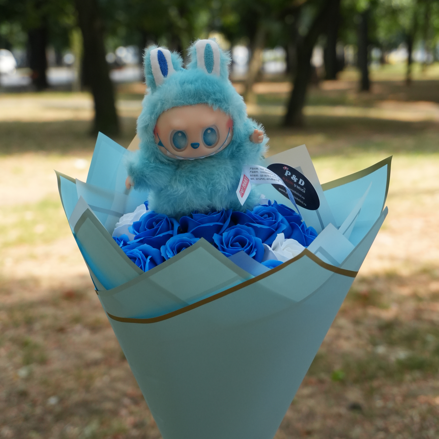 Buchet Păpușă Labubu Premium