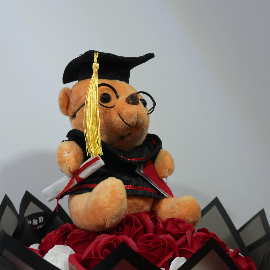 🎓 Buchet Trandafiri Premium Absolvire