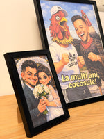 👉 Tablou Personalizat Stil Caricatură Premium